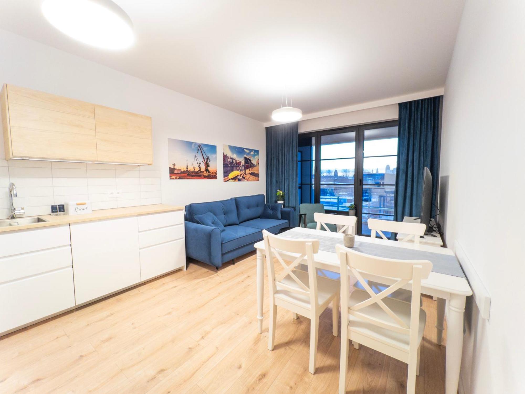 Apartament Z Dwiema Sypialniami + Parking Gdańsk Eksteriør bilde