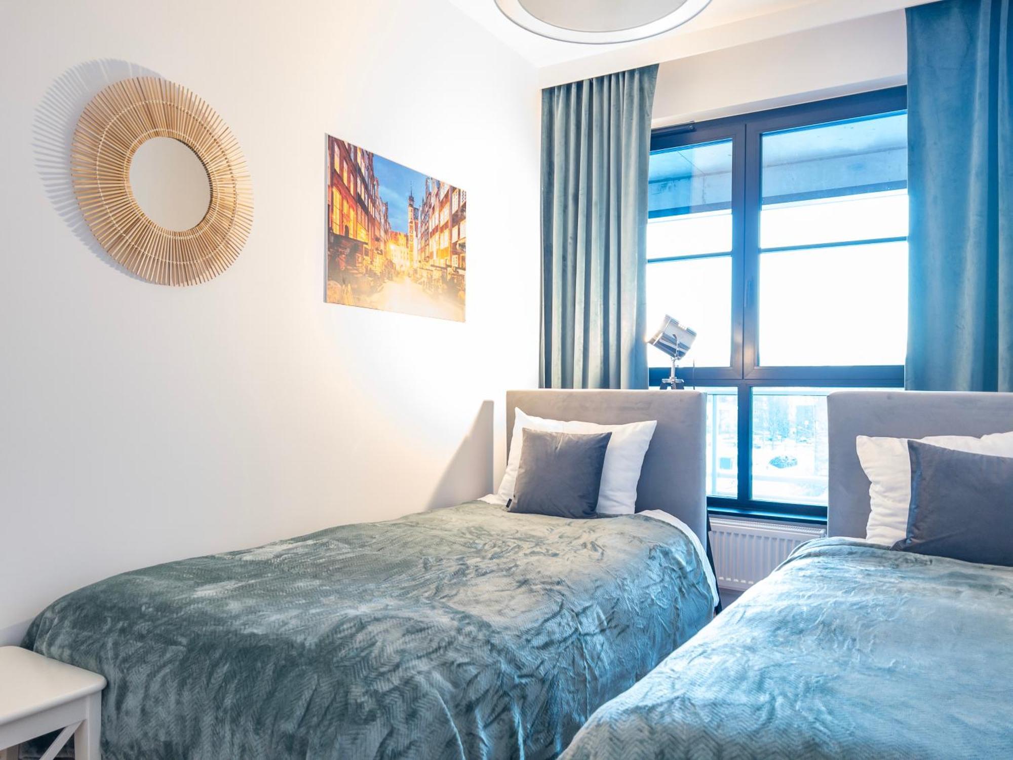 Apartament Z Dwiema Sypialniami + Parking Gdańsk Eksteriør bilde